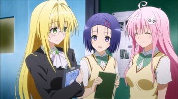 （C）矢吹健太朗・長谷見沙貴/集英社・とらぶるダークネス製作委員会