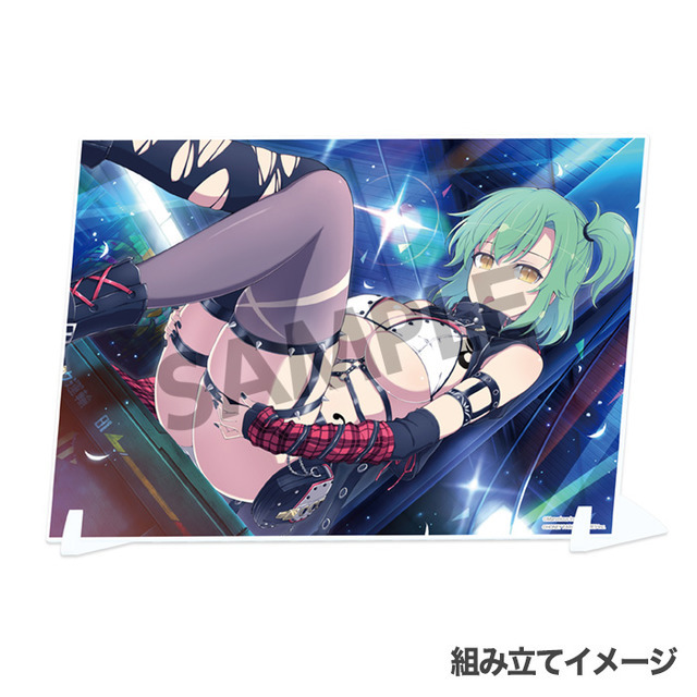 『シノビマスター 閃乱カグラ NEW LINK ビジュアルアクリルプレート』日影（双乳祭）(C)Marvelous Inc.(C)HONEY PARADE GAMES Inc.