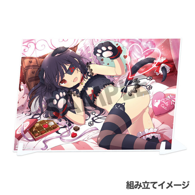 『シノビマスター 閃乱カグラ NEW LINK ビジュアルアクリルプレート』未来（VD2020）(C)Marvelous Inc.(C)HONEY PARADE GAMES Inc.