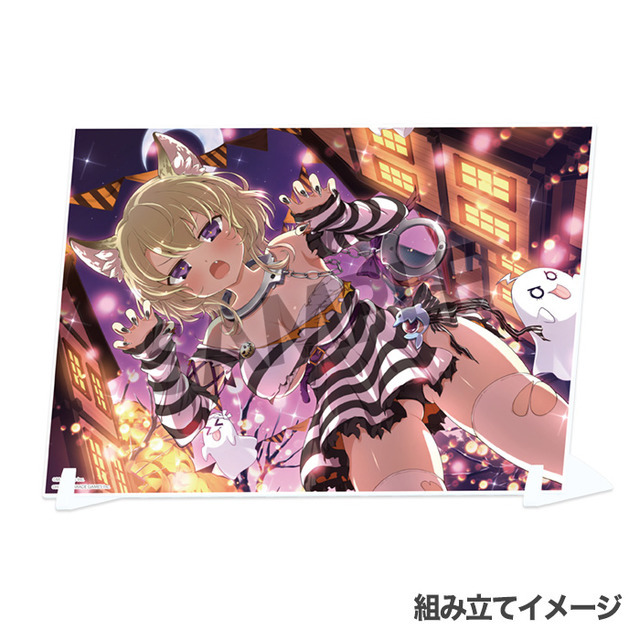 『シノビマスター 閃乱カグラ NEW LINK ビジュアルアクリルプレート』華風流（爆乳祭・弐）(C)Marvelous Inc.(C)HONEY PARADE GAMES Inc.