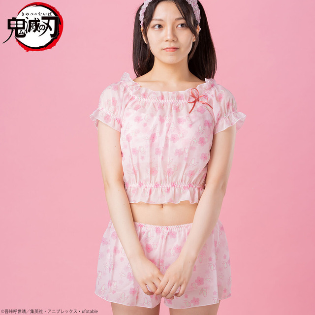 鬼滅の刃 リラクシングウェアシリーズ第2弾 オフショルダートップス（C）吾峠呼世晴／集英社・アニプレックス・ufotable