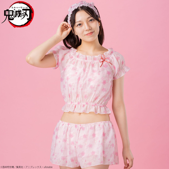 鬼滅の刃 リラクシングウェアシリーズ第2弾 オフショルダートップス（C）吾峠呼世晴／集英社・アニプレックス・ufotable