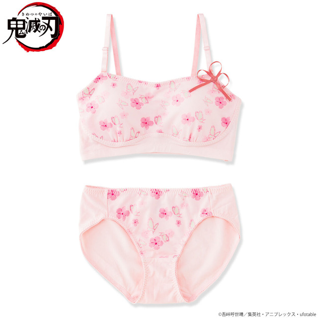 鬼滅の刃 リラクシングウェアシリーズ第2弾 おやすみ用ブラ＆ショーツセット（C）吾峠呼世晴／集英社・アニプレックス・ufotable