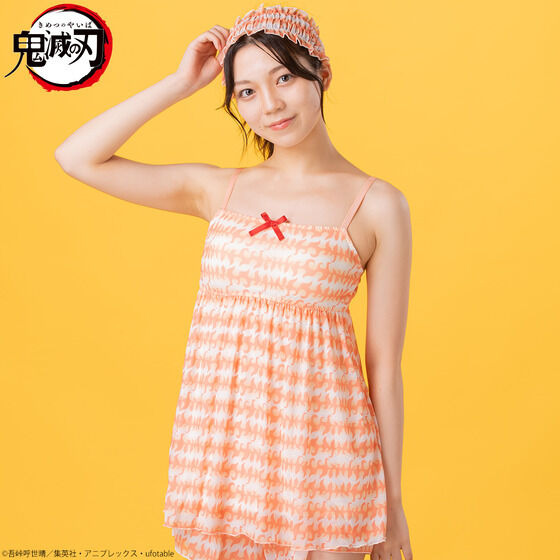 「鬼滅の刃 リラクシングウェアシリーズ第2弾 ブラカップ付きキャミソール」（C）吾峠呼世晴／集英社・アニプレックス・ufotable