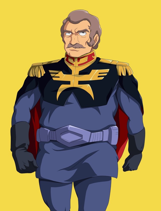 「来たれ！PA-3パイロット募集キャンペーン」ランバ・ラル大尉（C）創通・サンライズ