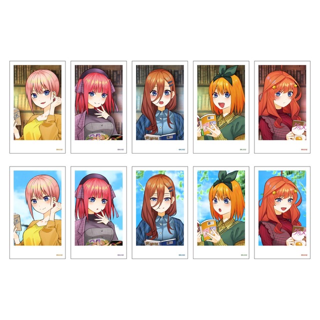『五等分の花嫁∬』フォトカード（C）春場ねぎ・講談社／「五等分の花嫁∬」製作委員会
