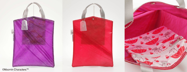 「ムーミンバレーパーク PLASTICITYコラボ　フラットトートバッグ」7,000円（C）Moomin Characters