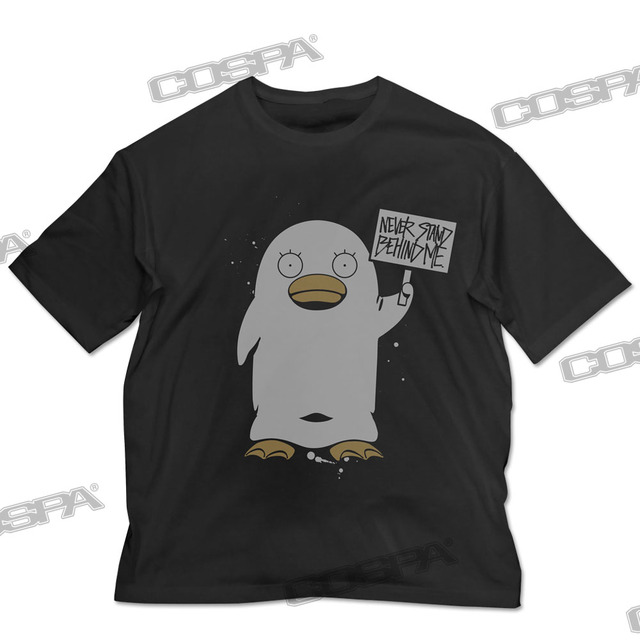 『銀魂』エリザベス「俺の後ろに立つな」-ビッグシルエットTシャツ-BLACK（C）空知英秋／集英社･テレビ東京･電通･BNP･アニプレックス