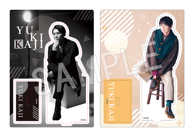 「YUKI KAJI × Chugai Grace Cafe ~2021 Xmas party~」梶 裕貴　アクリルスタンド（全2種）（C）VIMS