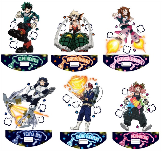「僕のヒーローアカデミア アクリルスタンド（発目ラボ）」1650円（C）堀越耕平／集英社・僕のヒーローアカデミア製作委員会