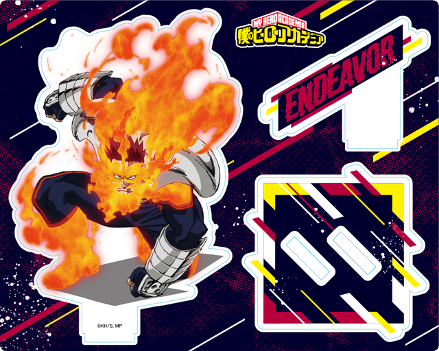 「僕のヒーローアカデミア アクリルスタンド（アニメ5期ver/vol.2）」1650円（C）堀越耕平／集英社・僕のヒーローアカデミア製作委員会