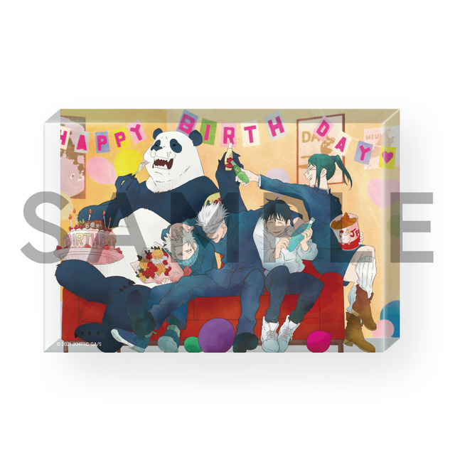 「劇場版 呪術廻戦 0」五条悟 BIRTHDAY2021 アクリルアート（C）2021「劇場版 呪術廻戦 0」製作委員会　（C）芥見下々／集英社（C）芥見下々／集英社・呪術廻戦製作委員会