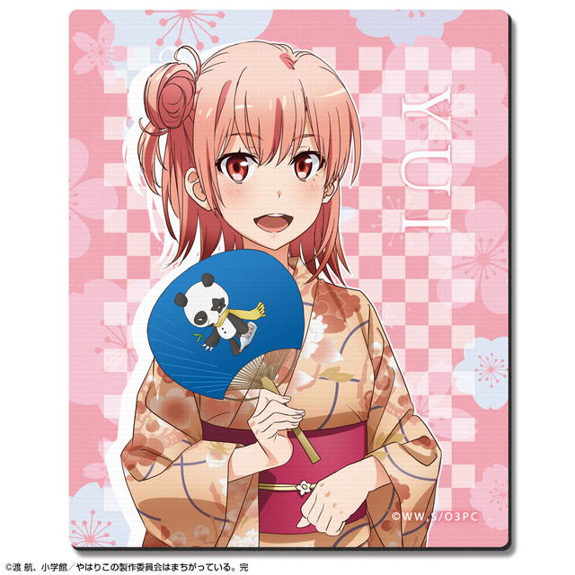 「やはり俺の青春ラブコメはまちがっている。完 ラバーマウスパッド」1200円（C）渡 航、小学館／やはりこの製作委員会はまちがっている。完