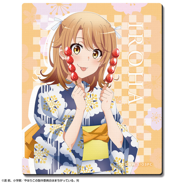 「やはり俺の青春ラブコメはまちがっている。完 ラバーマウスパッド」1200円（C）渡 航、小学館／やはりこの製作委員会はまちがっている。完