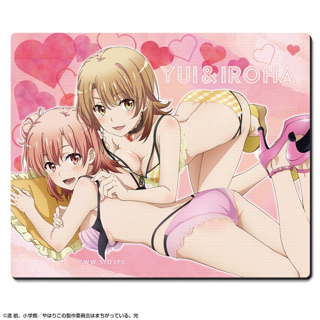「やはり俺の青春ラブコメはまちがっている。完 ラバーマウスパッド」1200円（C）渡 航、小学館／やはりこの製作委員会はまちがっている。完