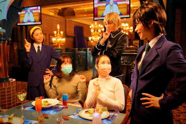 「名探偵コナン・ミステリー・レストラン」原作／青山剛昌｢名探偵コナン｣（小学館｢週刊少年サンデー｣連載中）（C）2022 青山剛昌／名探偵コナン製作委員会（C）SCRAP All rights reservedTM &（C）Universal Studios. All rights reserved.