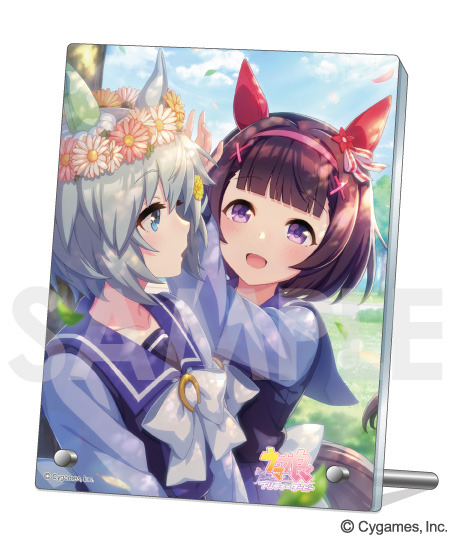「ウマ娘 プリティーダービー アクリルプレート Vol.1」（C）Cygames, Inc