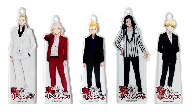 「東京卍リベンジャーズ アクリルキーホルダー」各990円（税込）（C）和久井健・講談社／アニメ「東京リベンジャーズ」製作委員会