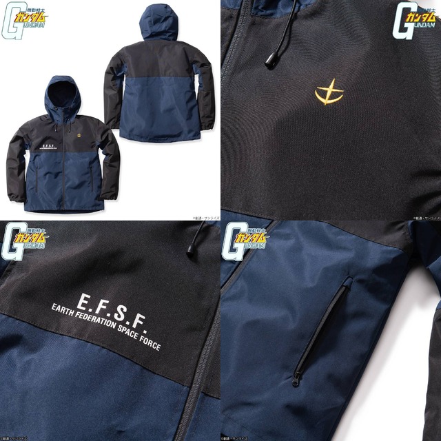「機動戦士ガンダム アウトドアテイスト企画 シェルパーカー」13,200円（税込／送料・手数料別途）発売元：株式会社バンダイ</div>（C）創通・サンライズ