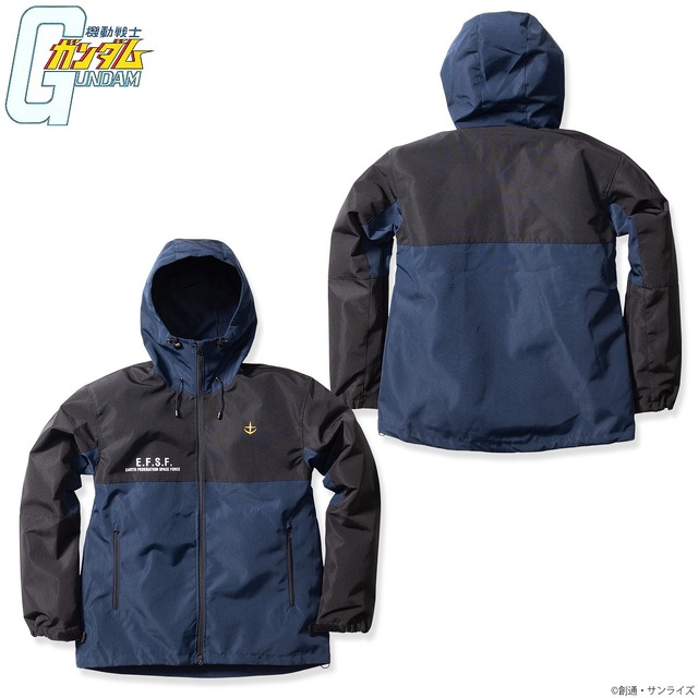 「機動戦士ガンダム アウトドアテイスト企画 シェルパーカー」13,200円（税込／送料・手数料別途）発売元：株式会社バンダイ</div>（C）創通・サンライズ