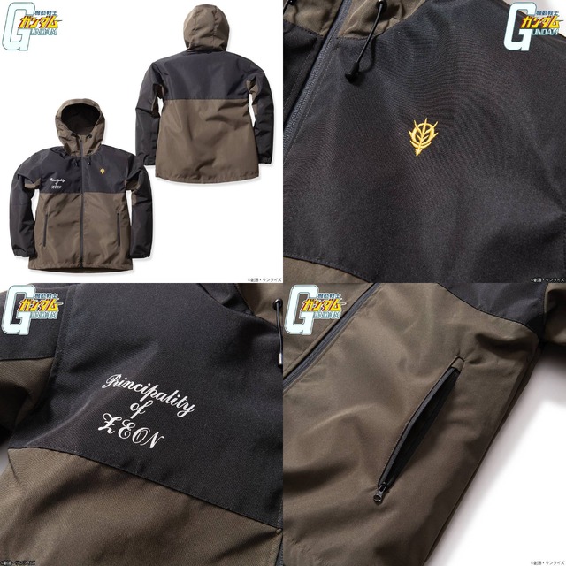 「機動戦士ガンダム アウトドアテイスト企画 シェルパーカー」13,200円（税込／送料・手数料別途）発売元：株式会社バンダイ</div>（C）創通・サンライズ