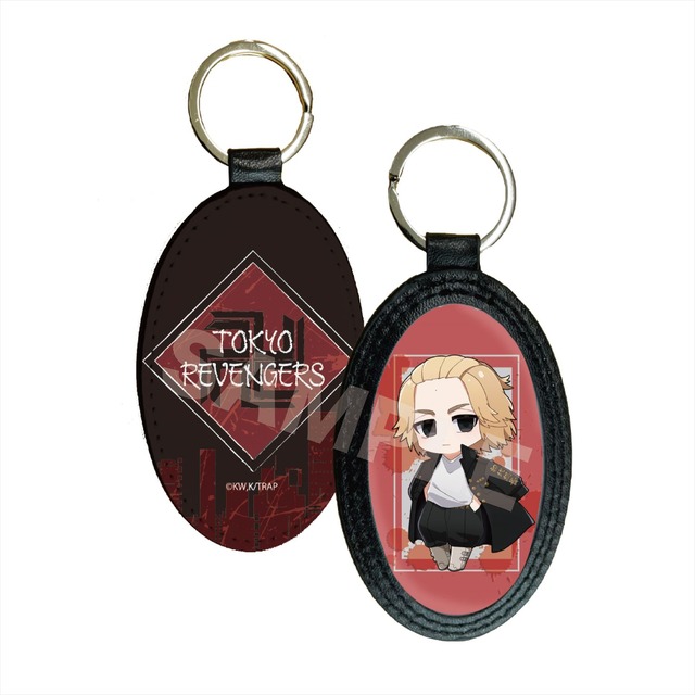 「東京リベンジャーズ レザーキーホルダー」1320円（C）和久井健・講談社／アニメ「東京リベンジャーズ」製作委員会