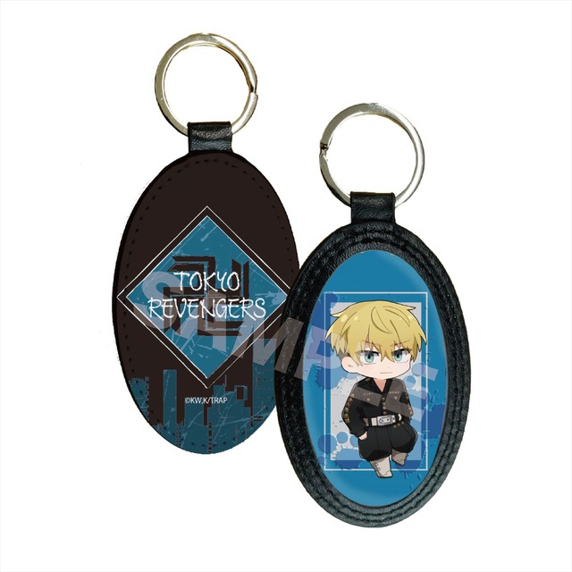 「東京リベンジャーズ レザーキーホルダー」1320円（C）和久井健・講談社／アニメ「東京リベンジャーズ」製作委員会