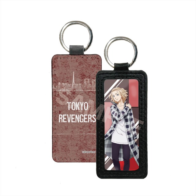 「東京リベンジャーズ レザーキーホルダー」1320円（C）和久井健・講談社／アニメ「東京リベンジャーズ」製作委員会