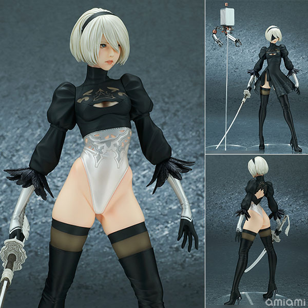 「NieR ：Automata 2B (ヨルハ 二号 B型) DX版 完成品フィギュア」22,880円（税込）（C）2017 SQUARE ENIX CO.， LTD. All Rights Reserved.