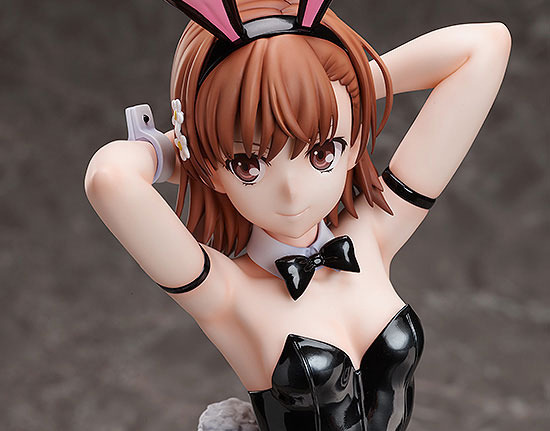 「B-style とある科学の超電磁砲T 御坂美琴 バニーVer.2nd 1/4スケール 完成品フィギュア」31,900円（税込）（C）2018 鎌池和馬/冬川基/KADOKAWA/PROJECT-RAILGUN T