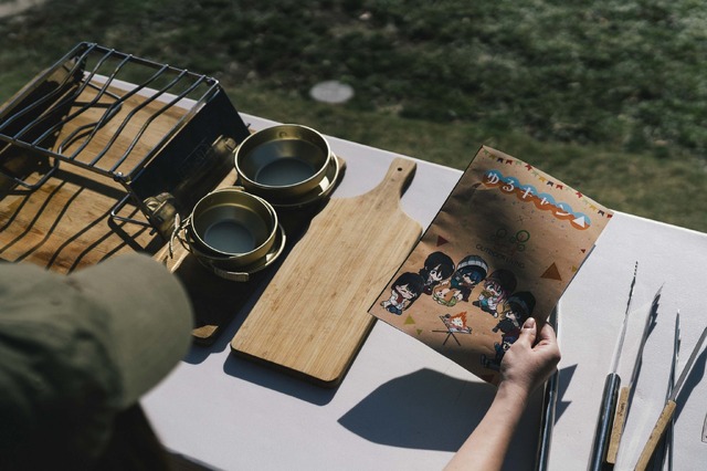 「OUTDOOR LIVING×ゆるキャン△」バーベキューマニュアル（C）あｆろ・芳文社／野外活動委員会