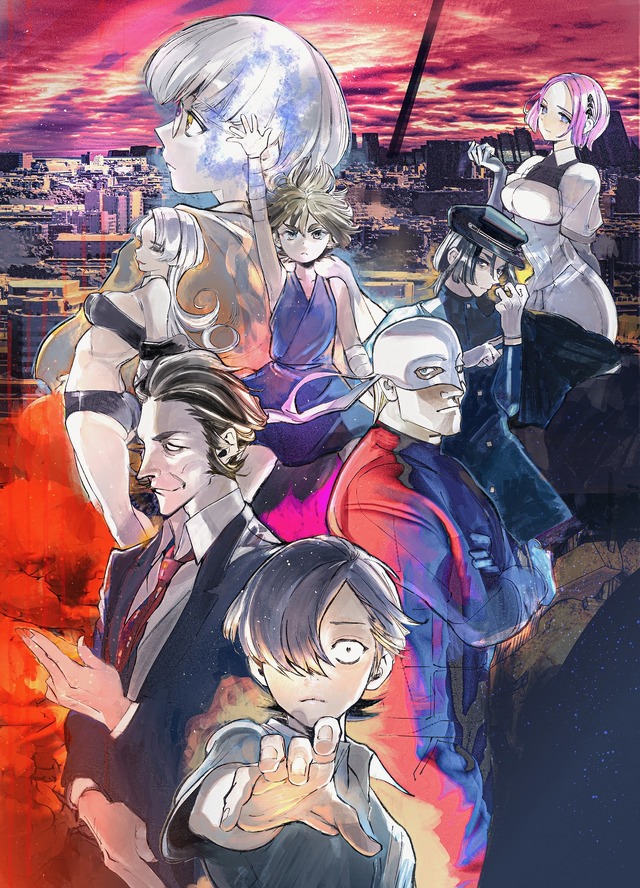 『超人X』カラーイラスト（C）石田スイ／集英社