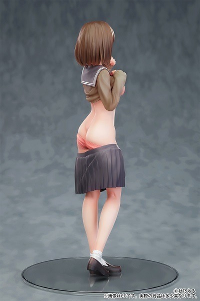 「たくし上げJKちゃん」illustrated by 秋乃える 1/6スケール 塗装済み完成品フィギュア　(C)秋乃える