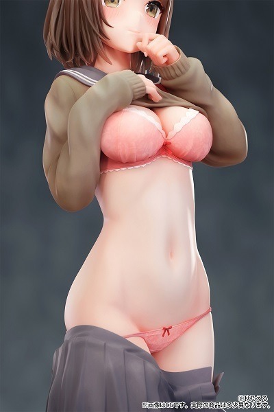 「たくし上げJKちゃん」illustrated by 秋乃える 1/6スケール 塗装済み完成品フィギュア　(C)秋乃える