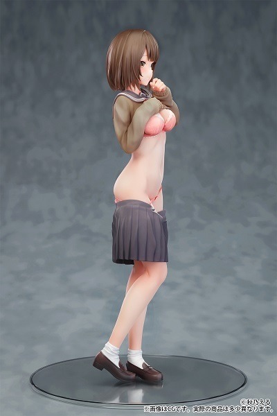 「たくし上げJKちゃん」illustrated by 秋乃える 1/6スケール 塗装済み完成品フィギュア　(C)秋乃える