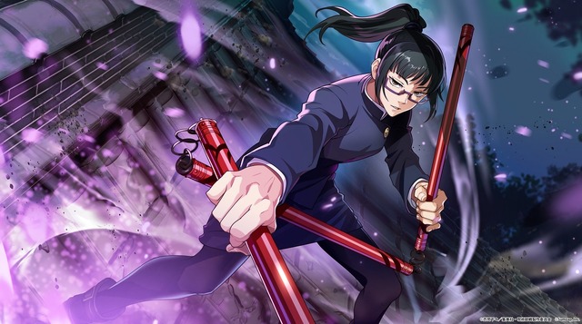 『呪術廻戦 ファントムパレード』禪院真希（C）芥見下々／集英社・呪術廻戦製作委員会（C）Sumzap, Inc.