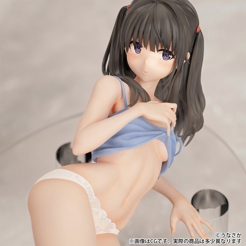 「細身の彼女」illustrated by うなさか 1/6スケール 塗装済み完成品フィギュア　(C)うなさか