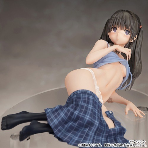 「細身の彼女」illustrated by うなさか 1/6スケール 塗装済み完成品フィギュア　(C)うなさか