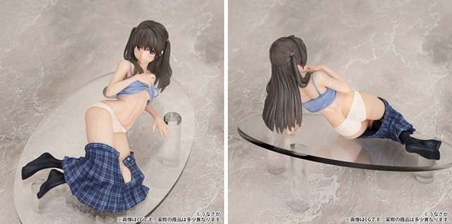 「細身の彼女」illustrated by うなさか 1/6スケール 塗装済み完成品フィギュア　(C)うなさか