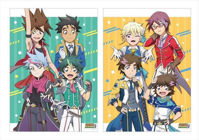 「超進化研究所がおくる！シンカリオンＺ感謝祭」クリアポスター（各1,200円/税込）（C）プロジェクト シンカリオン・JR-HECWK/超進化研究所 Z・TX