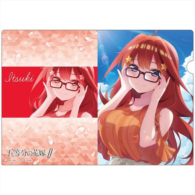 「五等分の花嫁∬ クリアファイル」440円（税込）（C）春場ねぎ・講談社／「五等分の花嫁∬」製作委員会