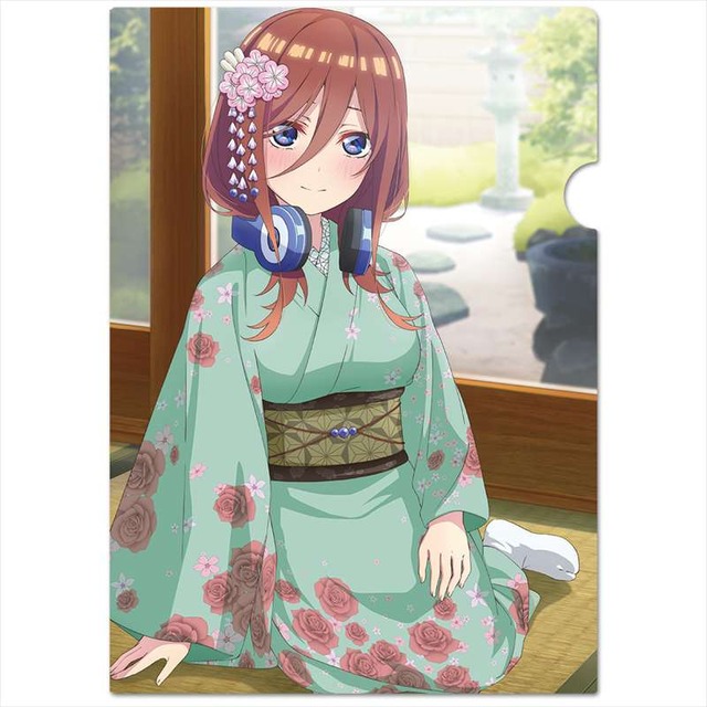 「五等分の花嫁∬ クリアファイル」440円（税込）（C）春場ねぎ・講談社／「五等分の花嫁∬」製作委員会