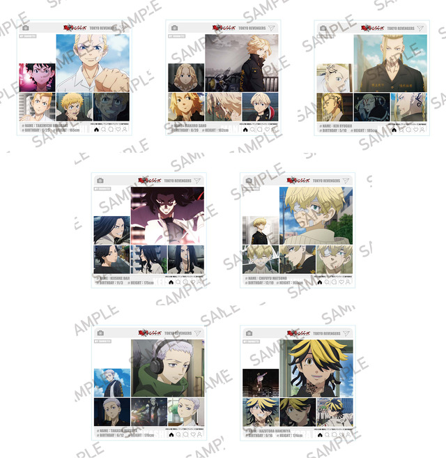 「『東京リベンジャーズ』ONLINE POP UP EVENT」東京リベンジャーズ　いんすたスタンド（C）和久井健・講談社／アニメ「東京リベンジャーズ」製作委員会