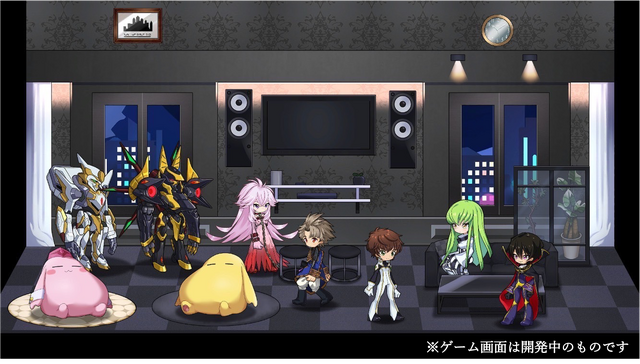 『コードギアス Genesic Re;CODE』マイルーム（C）SUNRISE／PROJECT GEASS　Character Design（C）2006-2008 CLAMP・ST（C）SUNRISE／PROJECT G-AKITO　Character Design（C）2006-2011 CLAMP・ST（C）SUNRISE/PROJECT L-GEASS Character Design（C）2006-2017 CLAMP・ST（C）SUNRISE/PROJECT L-GEASS Character Design（C）2006-2018 CLAMP・ST（C）SUNRISE/PROJECT Z-GEASS Character Design（C）2006-2021 CLAMP・ST（C）SUNRISE/PROJECT G-GEASS Character Design（C）2006-2021 CLAMP・ST