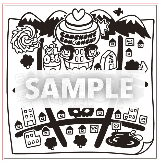 「パーカー」イラスト