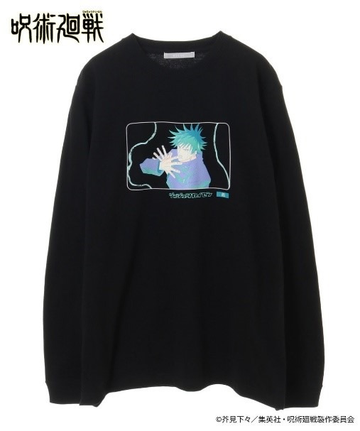 「呪術廻戦_オリジナルグラフィックロングスリーブTシャツ」（C）芥見下々／集英社・呪術廻戦製作委員会