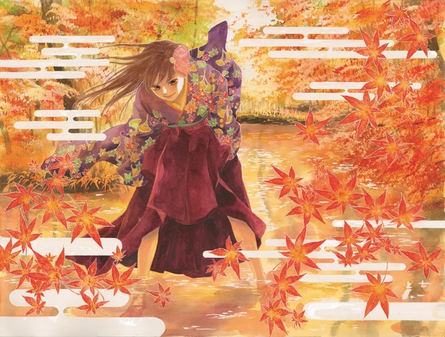 原画『ちはやふる展』（Ｃ）末次由紀／講談社