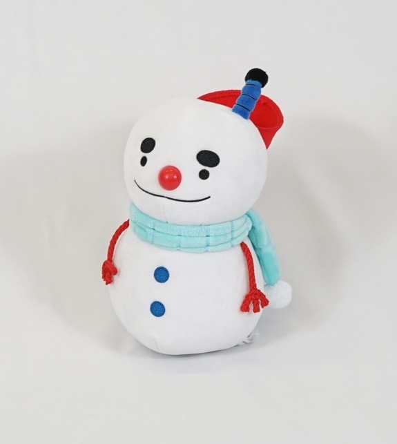 展覧会オリジナルグッズ「スノー丸ぬいぐるみ」2,750円（税込）『ちはやふる展』（Ｃ）末次由紀／講談社