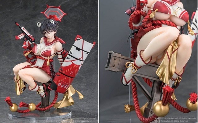 ブルーアーカイブ -Blue Archive- 春日ツバキ 1/7スケール 完成品フィギュア (C)2020 NAT GAMES Co.， Ltd. All Rights Reserved.(C)2020 Yostar， Inc. All Rights Reserved.