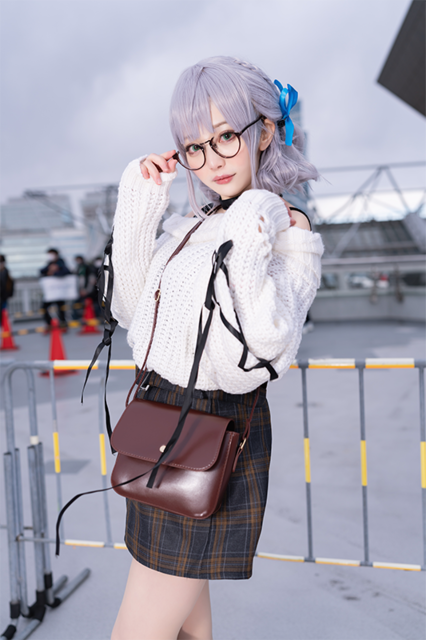 白銀ノエル【ホロライブ】／モデル：ゆらし、撮影：乃木章